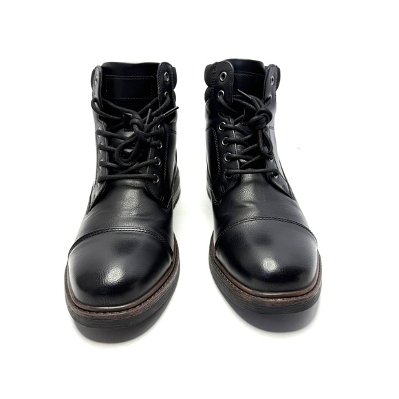 Club Room Other - Club Room Men's Gaibe Lace Up Boots, Black Beauty Size 9M NWT/BOX